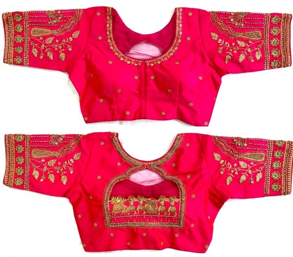 Phantom Silk Blouse in Fabulous Rani Colour Silk Blouse